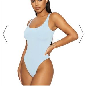 Naked Wardrobe GOAT one piece swimsuit